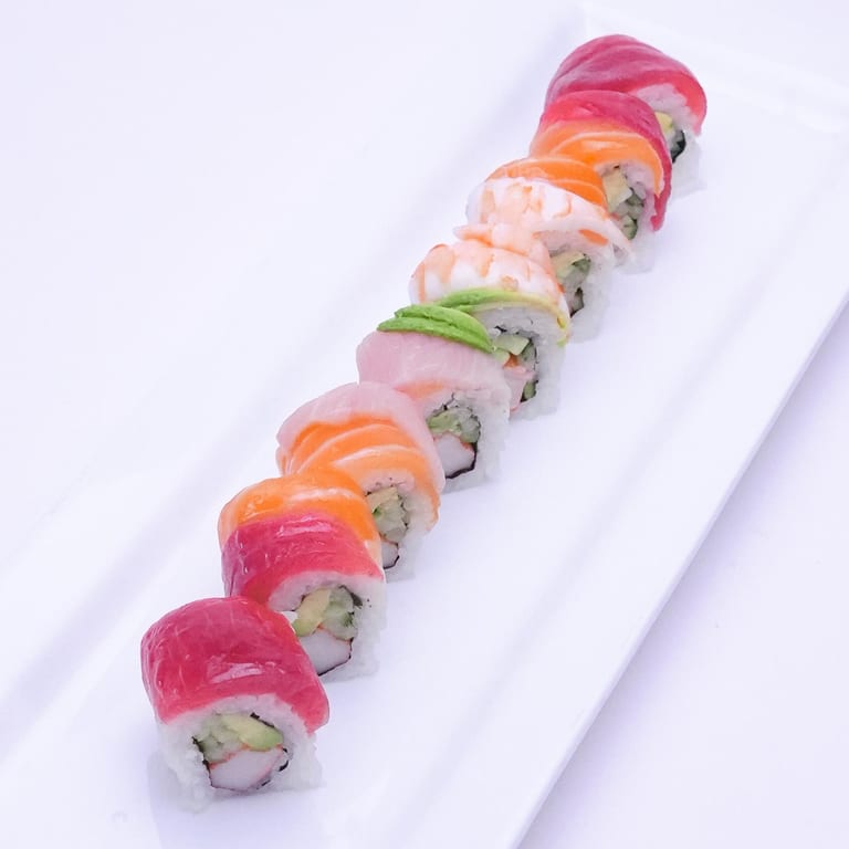 Delicious Rainbow Roll Experience